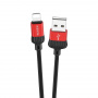 Кабель Borofone BX28 Dignity, lightning, 1 м, красный